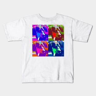 Dachshund Pop Art Design Kids T-Shirt